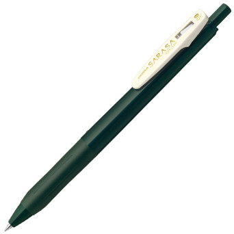 Sarasa Clip gel pen - Zebra - Vintage Green Black, 0,5 mm