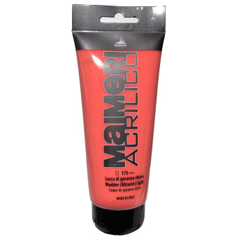 Farba akrylowa Acrilico - Maimeri - 175, Madder Alizarin Light, 200 ml