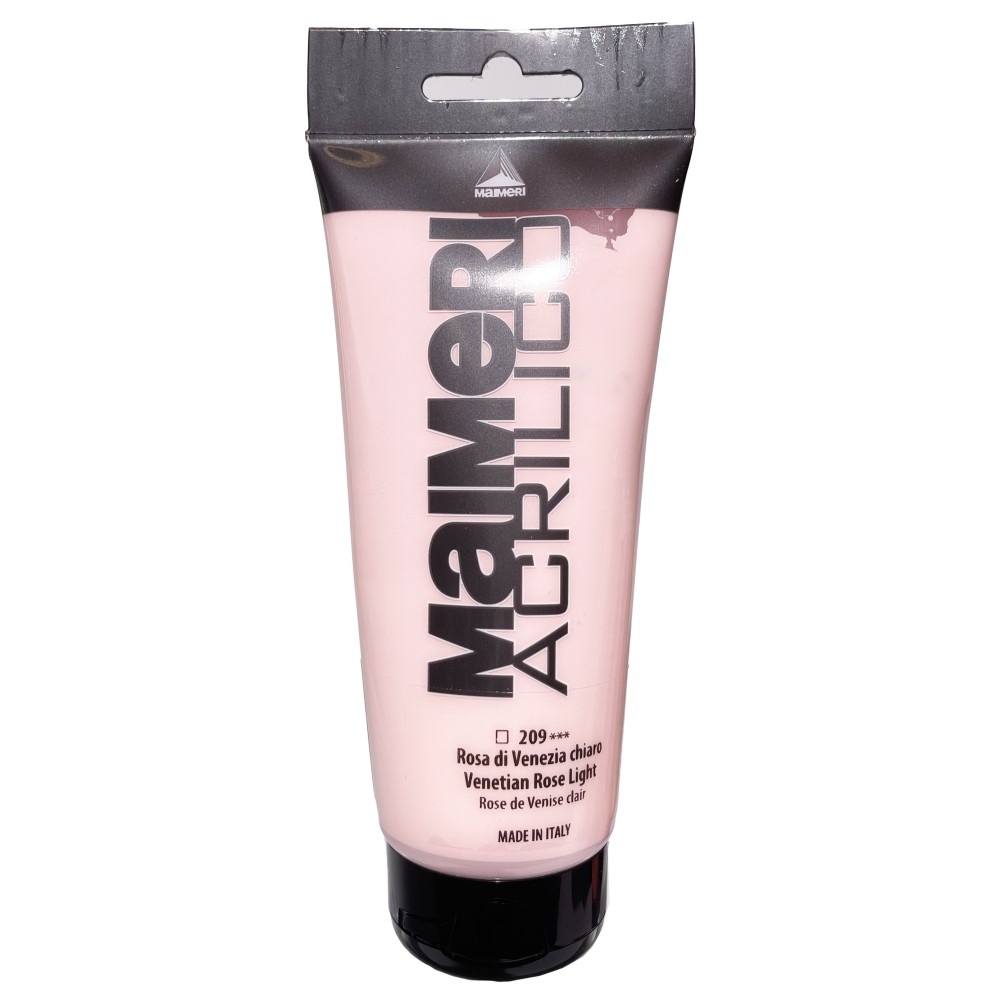 Acrylic paint Acrilico - Maimeri - 209, Venetian Rose Light, 200 ml