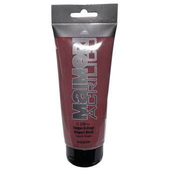 Farba akrylowa Acrilico - Maimeri - 270, Dragon's Blood, 200 ml
