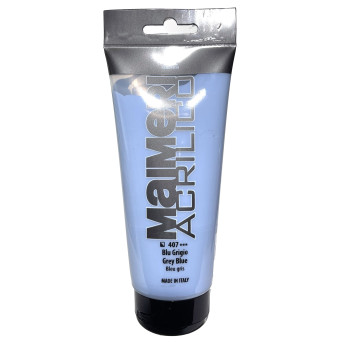 Acrylic paint Acrilico - Maimeri - 407, Grey Blue, 200 ml
