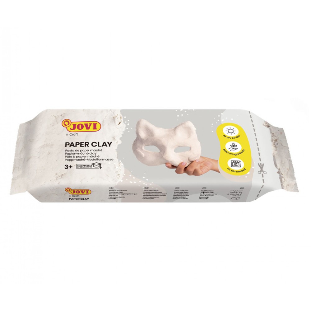 Masa papierowa plastyczna - Jovi - 680 g