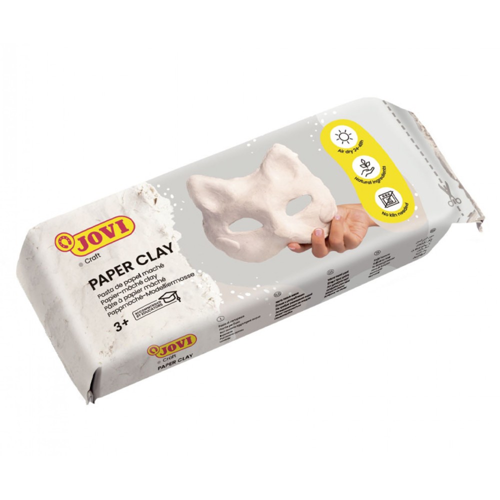 Masa papierowa plastyczna - Jovi - 680 g