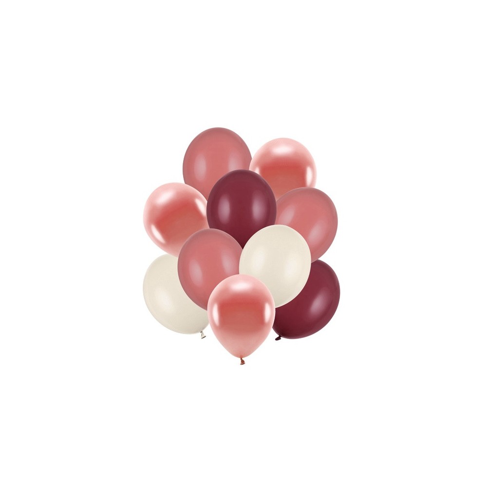 Balony lateksowe - różowe, 10 szt.