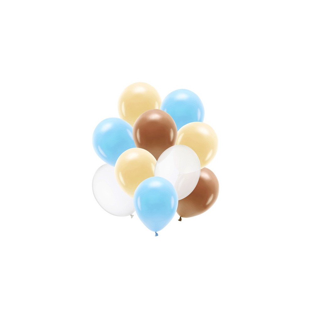 Balony lateksowe - pastelowe, 10 szt.