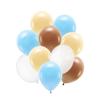 Balony lateksowe - pastelowe, 10 szt.