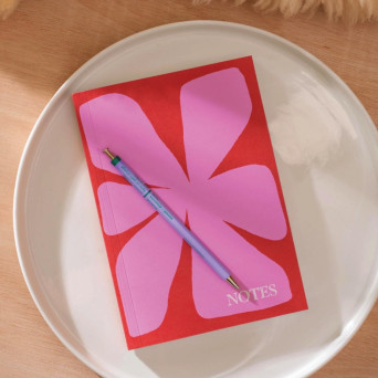 Notebook Les Fleur A5 - Once Upon a Tuesday - ruled, softcover, 90 g, 60 pages
