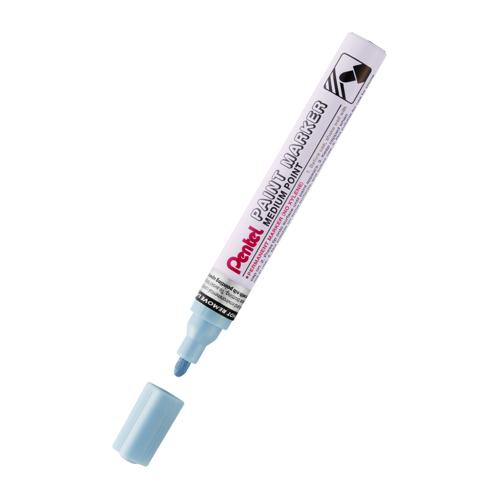 Oil Paint marker - Pentel - pearl light blue