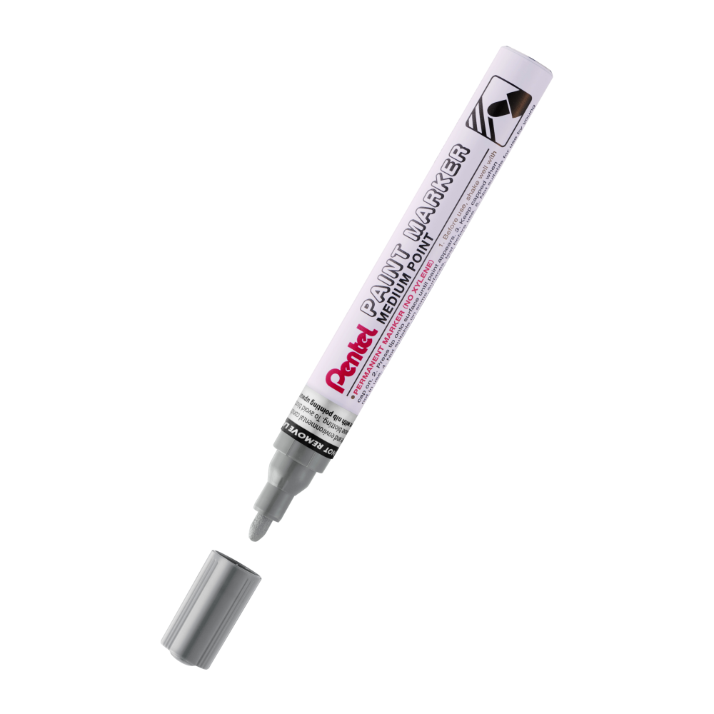 Marker olejowy Paint Marker - Pentel - szary