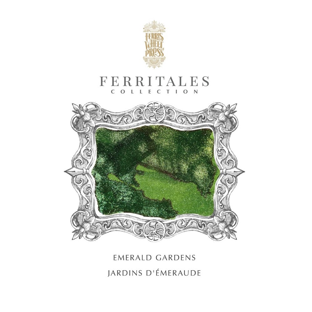 Calligraphy ink FerriTales - Ferris Wheel Press - Emerald Gardens, 20 ml