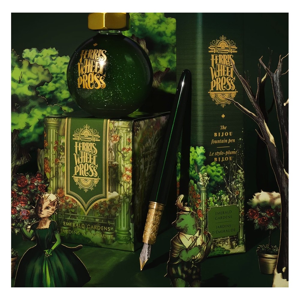 Atrament FerriTales - Ferris Wheel Press - Emerald Gardens, 20 ml