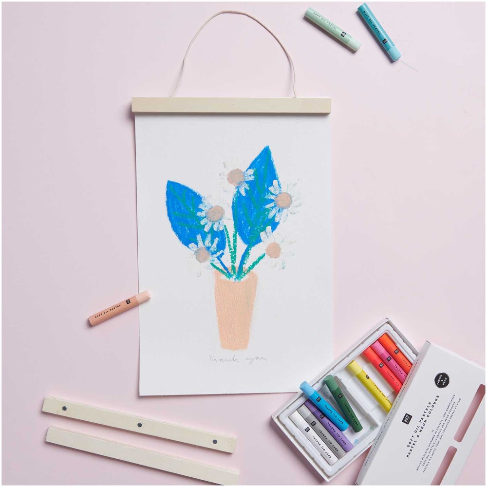 Soft Oil pastels Pastel & Neon - Rico Design - 12 colors