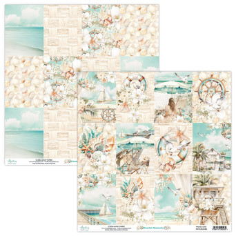 Papier do scrapbookingu 30,5 x 30,5 cm - Mintay - Coastal Memories 06