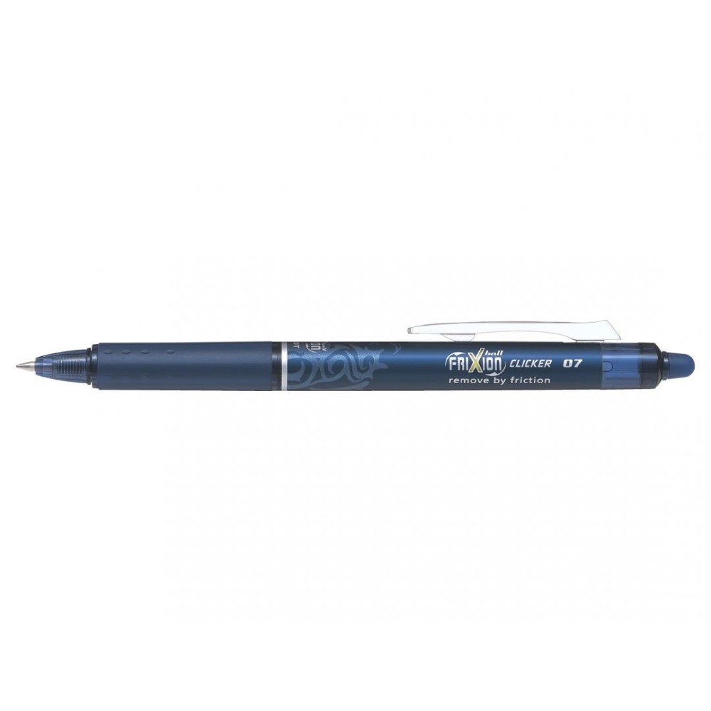 Frixion Clicker Ball pen - Pilot - black blue, 0,7 mm