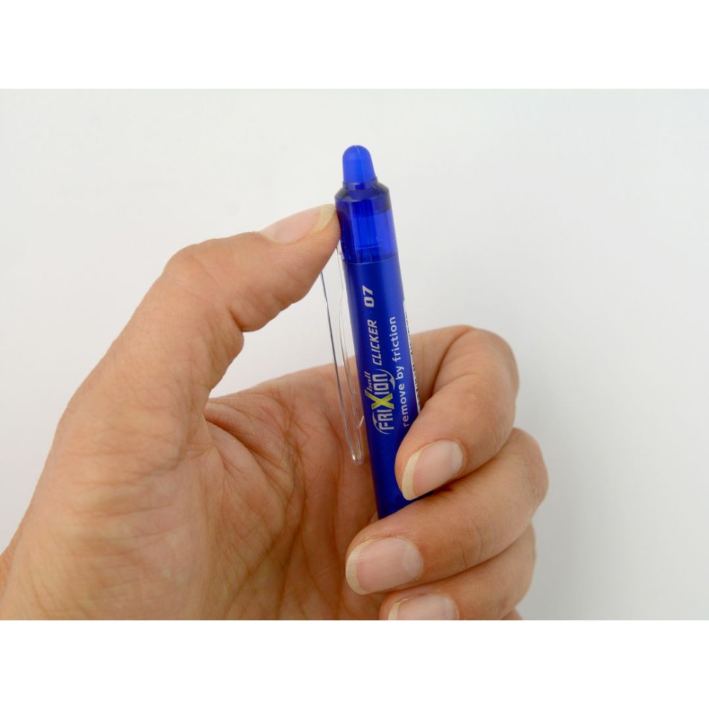 Frixion Clicker Ball pen - Pilot - black, 0,7 mm