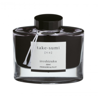 Iroshizuku calligraphy ink - Pilot - Take-Sumi (Bamboo Charcoal), 50 ml