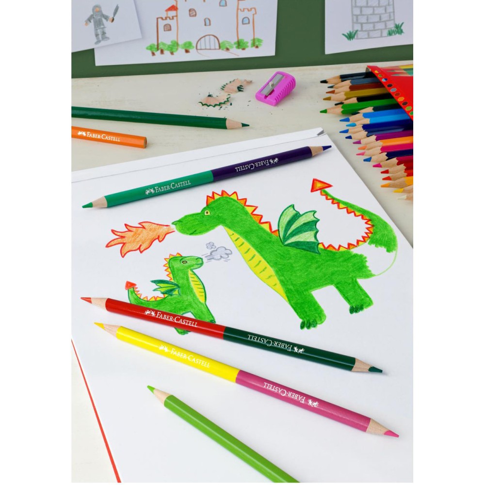 Set of Castle colored pencils - Faber-Castell - 12 colors