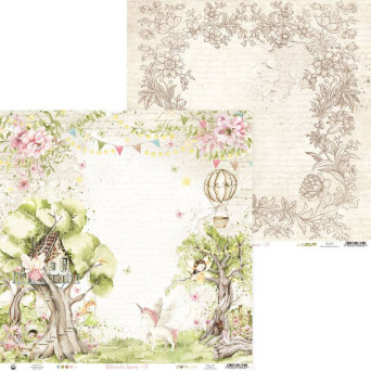 Scrapbooking paper 30,5 x 30,5 cm - Piątek Trzynastego - Believe in Fairies 01