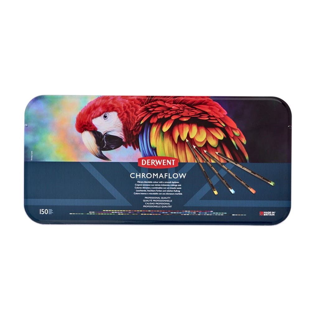 Set of Chromaflow colored pencils - Derwent - 150 pcs.