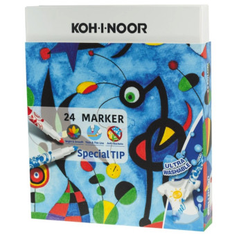 Zestaw markerów Special Tip - Koh-I-Noor - 24 kolory