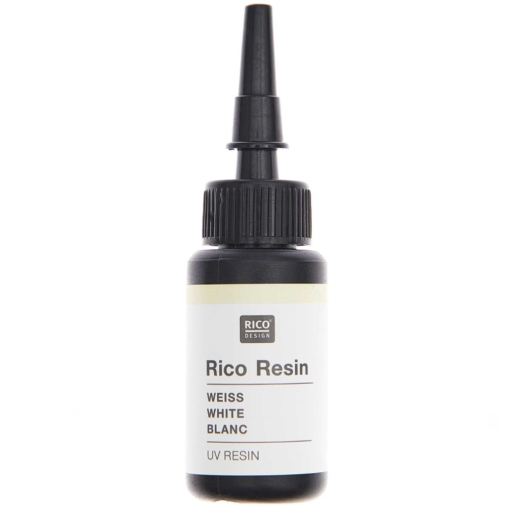 UV epoxy Resin - Rico Design - white, 10 ml