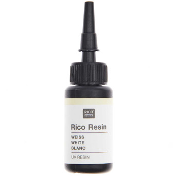 UV epoxy Resin - Rico Design - white, 10 ml