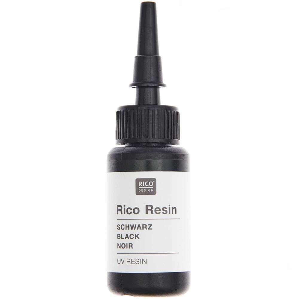 UV epoxy Resin - Rico Design - black, 10 ml