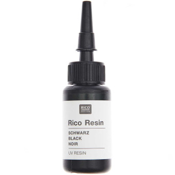 UV epoxy Resin - Rico Design - black, 10 ml