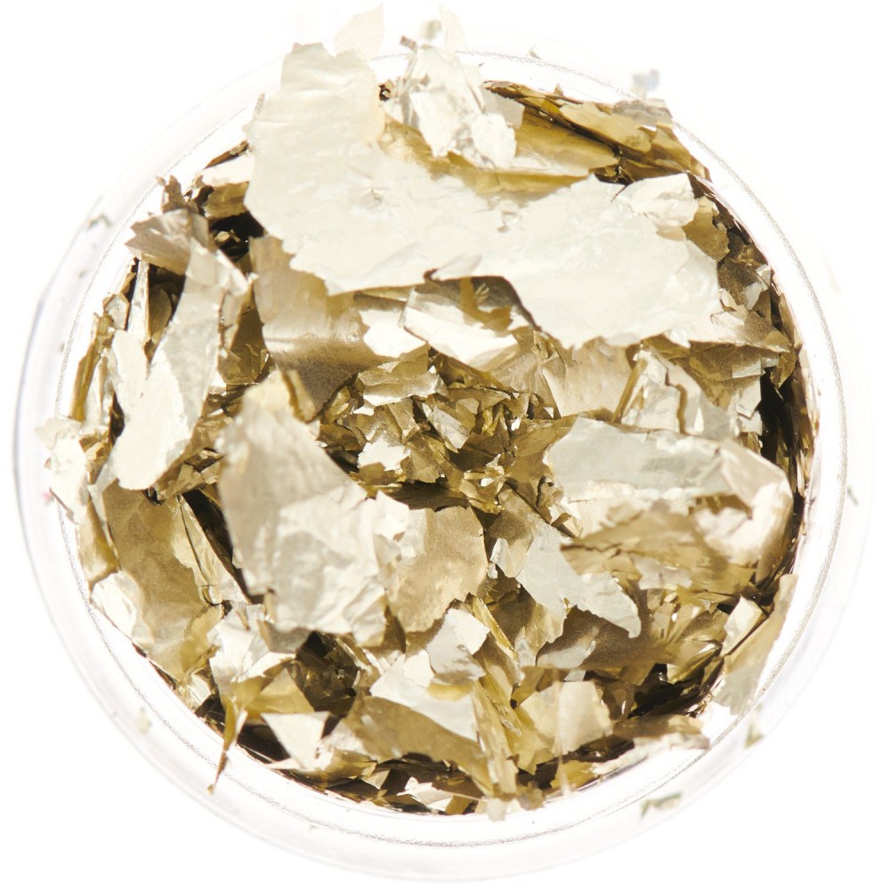 Płatki złota do żywicy - Rico Design - Light Gold, 0,3 g