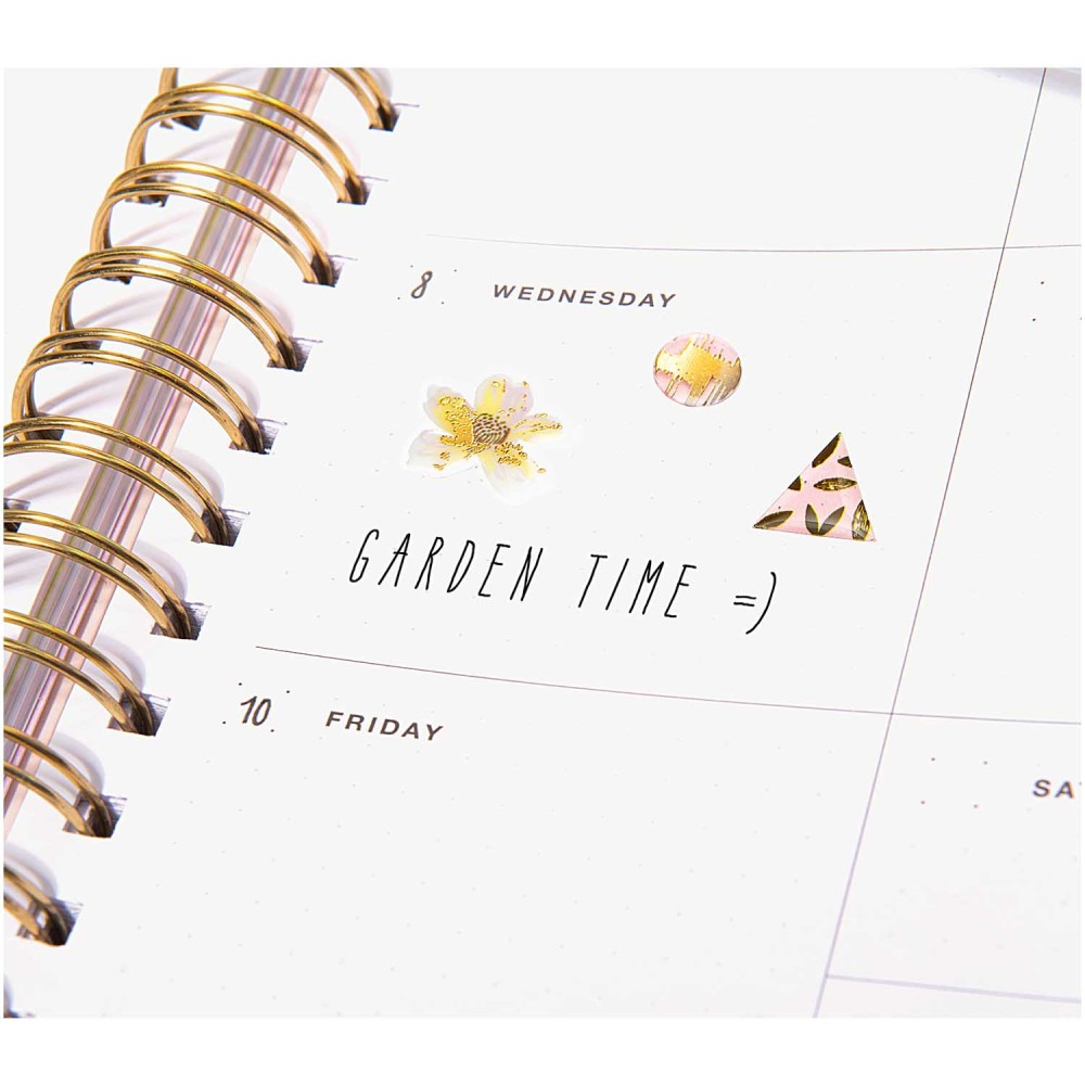 Gel stickers - Paper Poetry - Nature, 45 pcs.