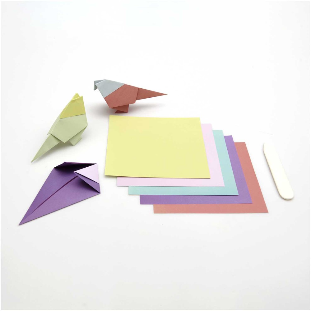 Papier origami Duo Color Classic - Paper Poetry - 15 x 15 cm, 100 ark.