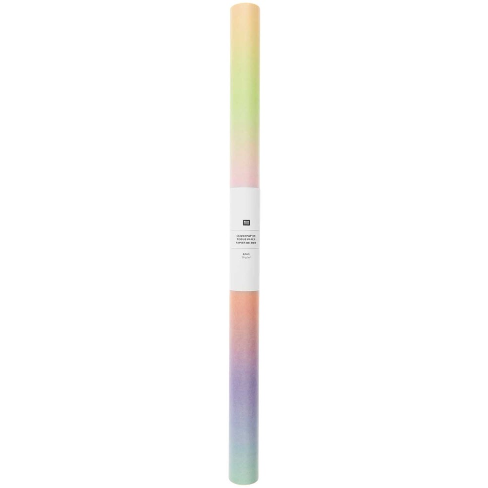 Gift wrapping tissue paper Gradient - Paper Poetry - Orange, 50 x 365 cm