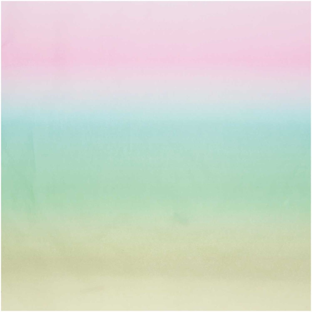 Gift wrapping tissue paper Gradient - Paper Poetry - Turquoise, 50 x 365 cm