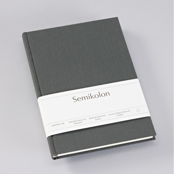 Notatnik Classic A5 - Semikolon - Lava Stone, w kropki, 176 stron