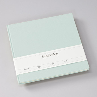 Guest book Slim Heritage Line - Semikolon - Moss, 100 pages