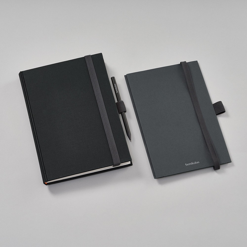 Patch Pocket fot notebook A5 - Semikolon - Lava Stone