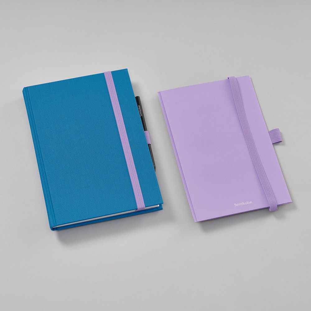 Kieszeń do notatnika Patch Pocket A5 - Semikolon - Lilac Silk