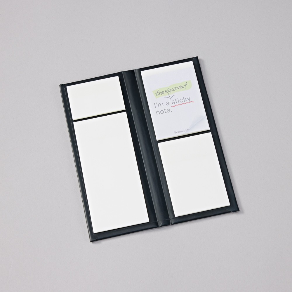 Sticky notes - Semikolon - transparent, 200 pcs.