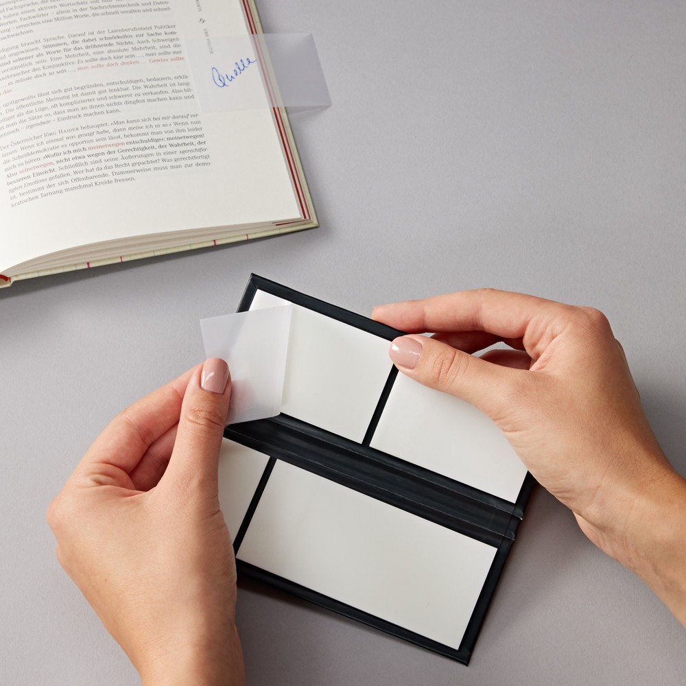 Sticky notes - Semikolon - transparent, 200 pcs.