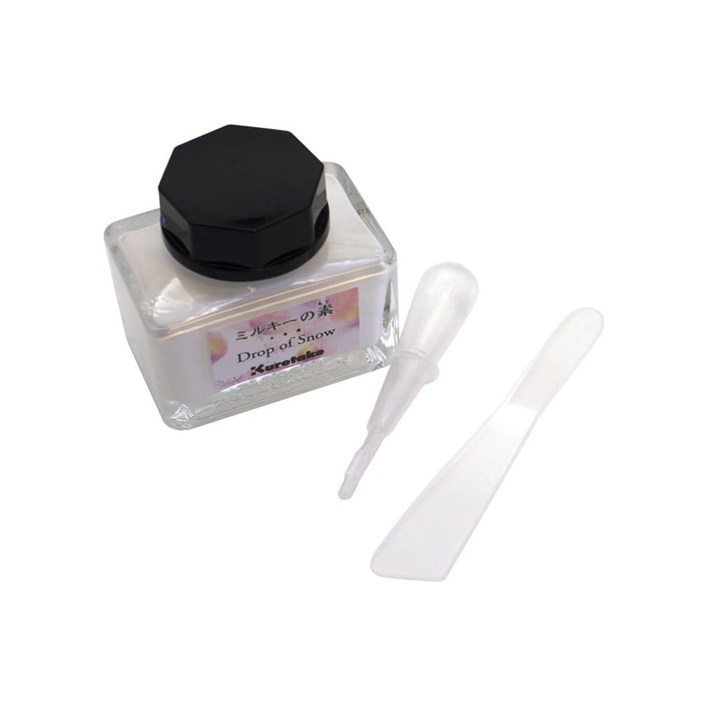 Medium do tuszu Drop of Snow - Kuretake - White, 25 g