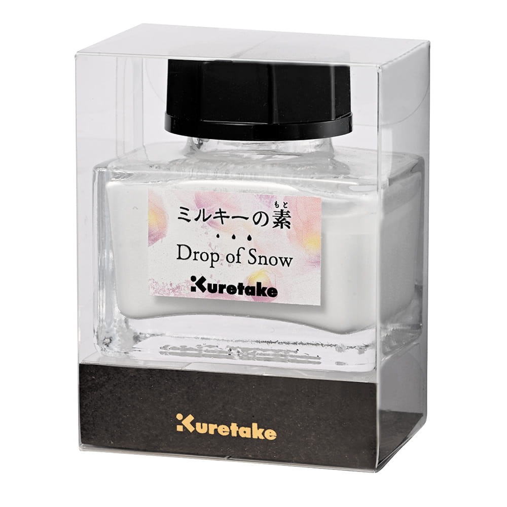 Medium do tuszu Drop of Snow - Kuretake - White, 25 g