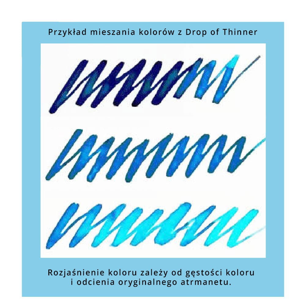 Rozpuszczalnik do tuszu Drop of Thinner - Kuretake - 20 g