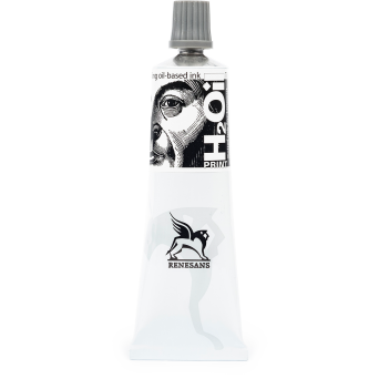 Farba graficzna do linorytu H2Oil Print - Renesans - Baza Transparentna, 60 ml