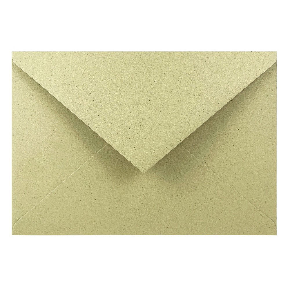 Koperta Crush 120g - C6, Olive, zielona, oliwkowa