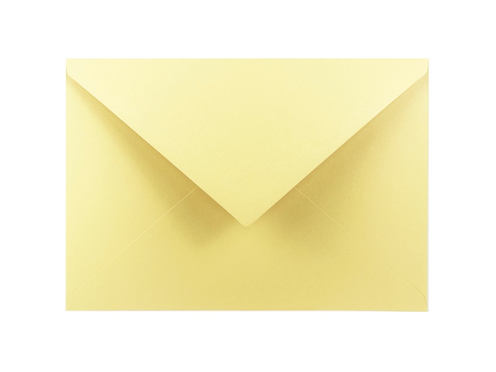Woodstock Envelope 140g - C6, Giallo, yellow