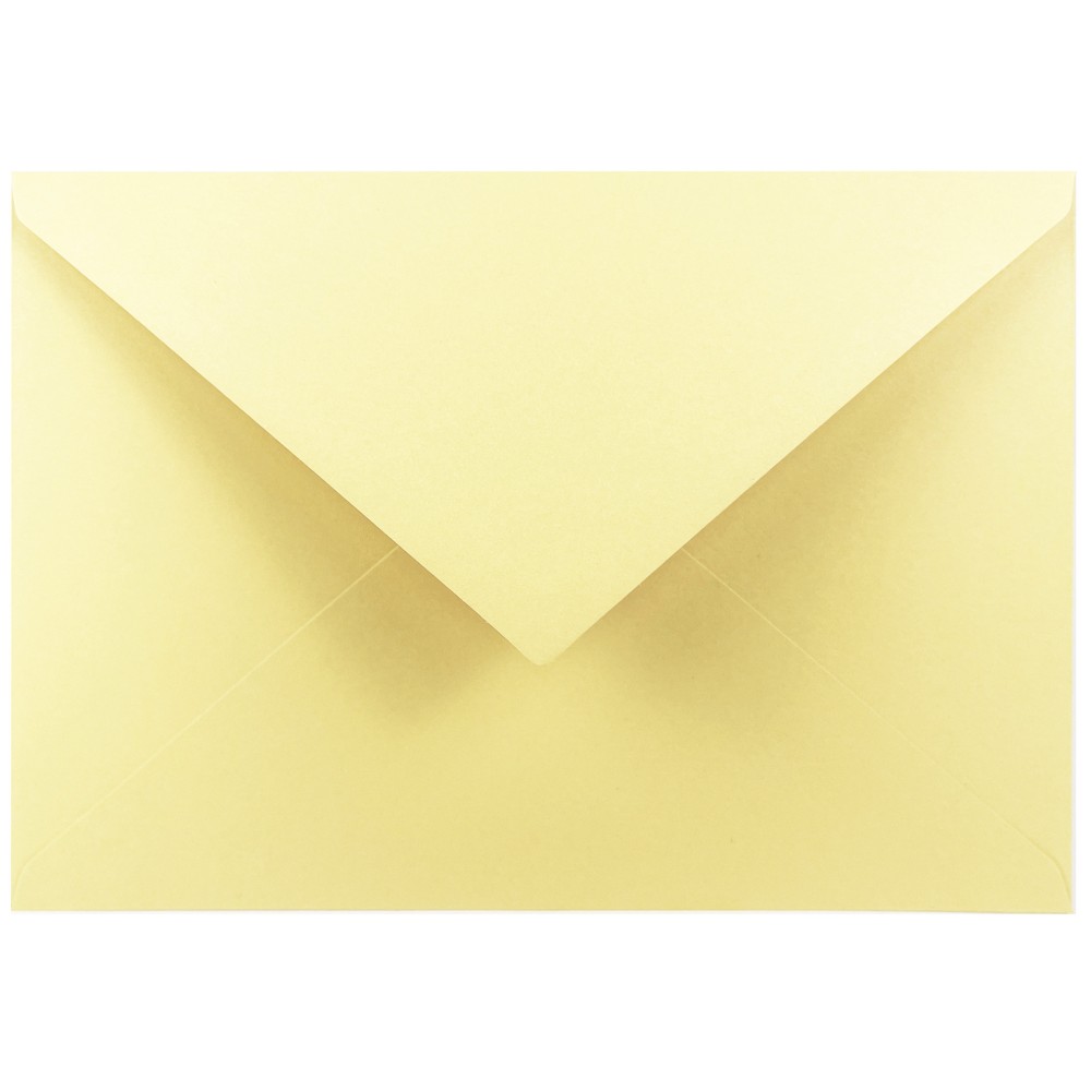 Woodstock Envelope 140g - C6, Giallo, yellow