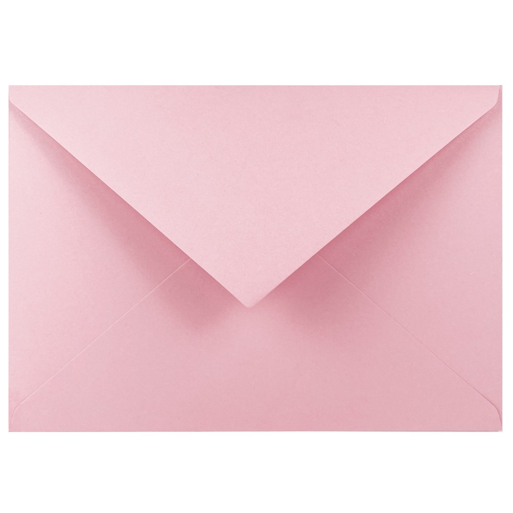 Woodstock Envelope 140g - C6, Rosa, pink