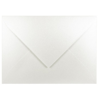 Koperta perłowa Majestic 120g - B6, Marble White, biała