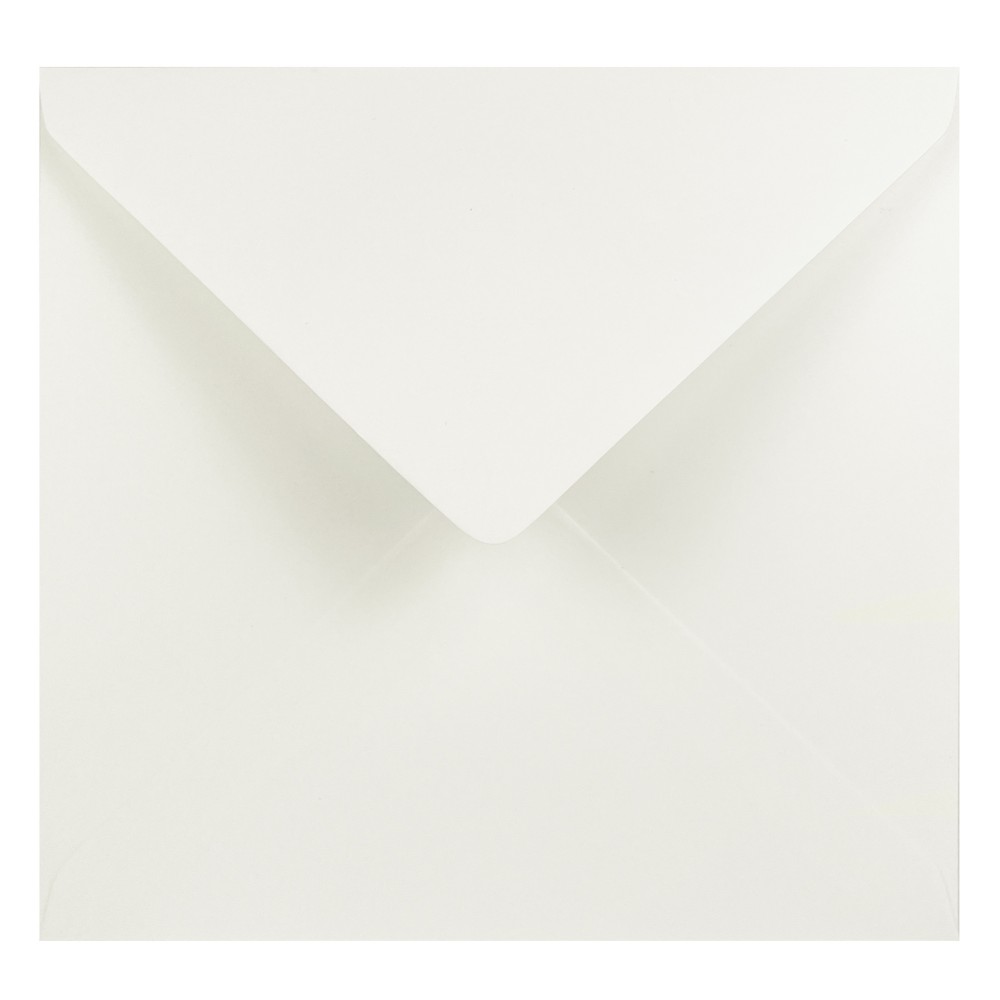 Koperta Olin 120g - 14 x 14 cm, kremowa