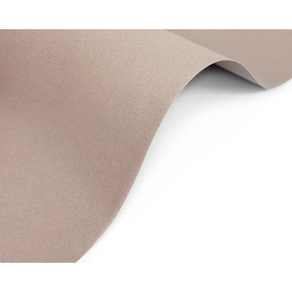 Crush paper 250g - Almond, brown, A4